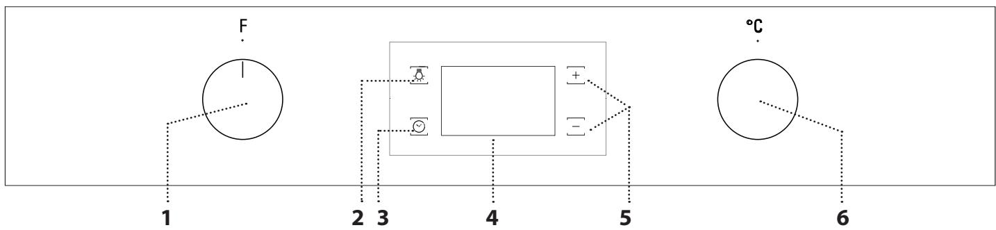 HOTPOINT FA2 544 JC IX HA - PANNEAU DE COMMANDES - 1