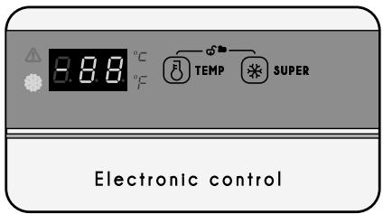 VALBERG CF 295 A+ WMIC - Réglage de la température - 1