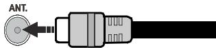EDENWOOD ED4801 - Branchement de l'antenne - 1