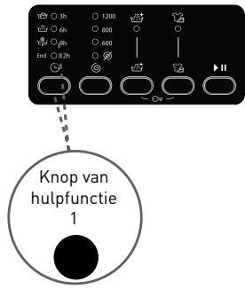 BELLAVITA WMF 1207 A++ PVET - Om de functie 'uitgesteld starten' te gebruiken: - 1