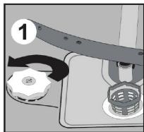 VALBERG 12C49 A++ D W VET2 - Vullen van het zoutcompartment - 1