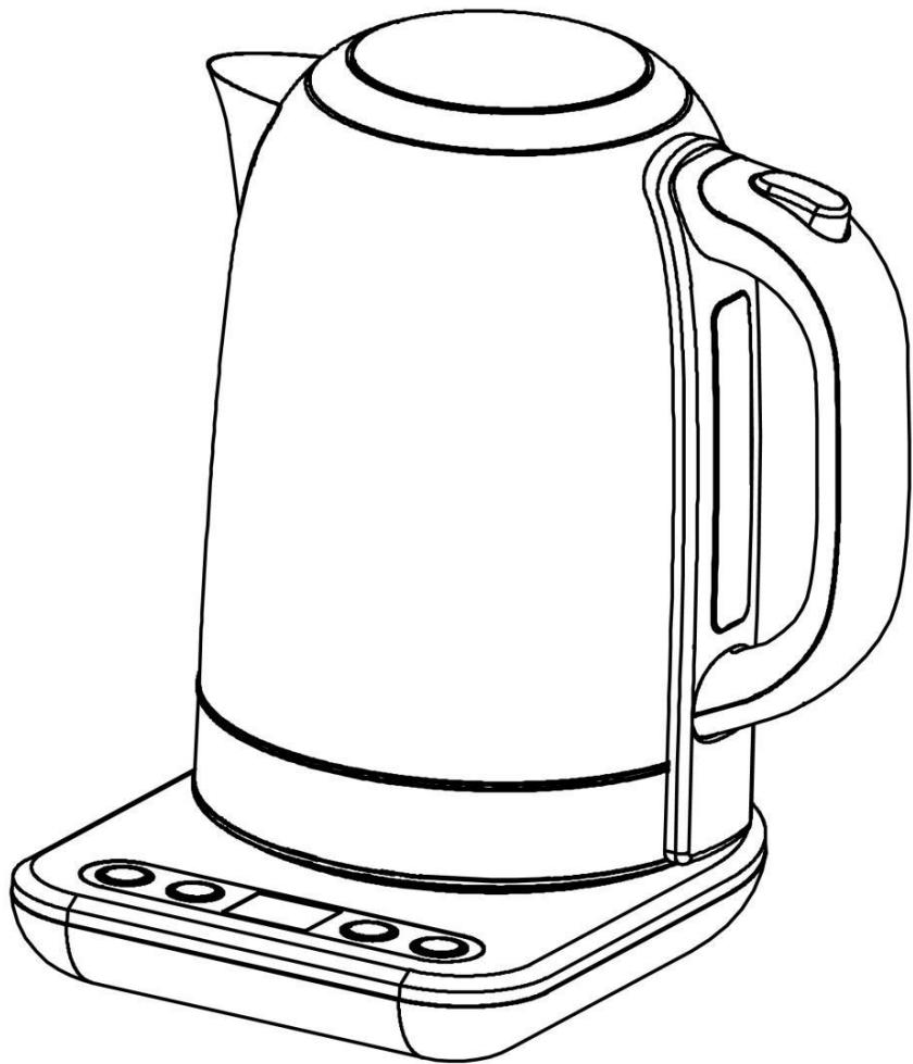 TELEFUNKEN BPX1 - WATERKOKER MET INSTELBARE TEMPERATUUR - 1