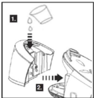 TELEFUNKEN HCCV11 - Het waterreservoir vullen - 1