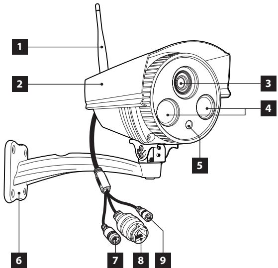 AVIDSEN FIXE EXTERIEURE WIFI HD - 2-KAMEPA - 1