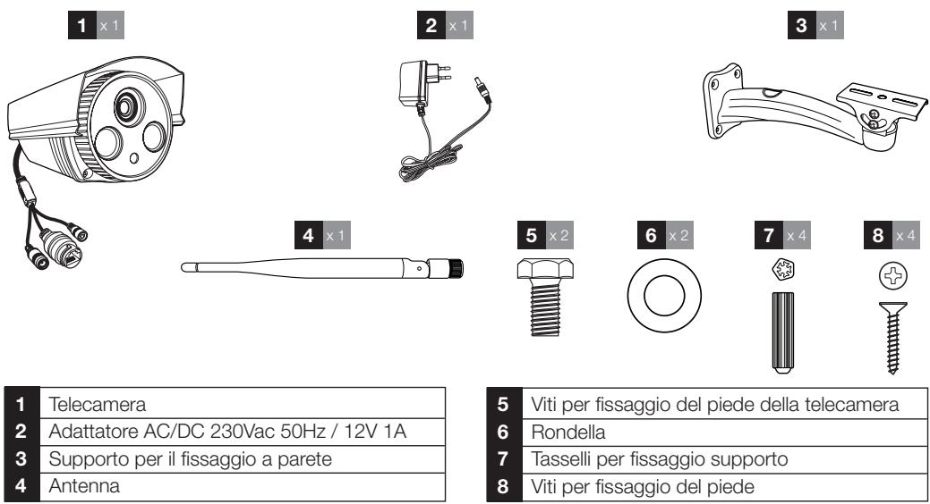 AVIDSEN FIXE EXTERIEURE WIFI HD - - CONTINUDE DEL KIT - 1