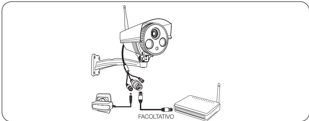 AVIDSEN FIXE EXTERIEURE WIFI HD - - CONNECTIONDELLA TELECAMERA - 1