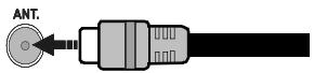 EDENWOOD ED3204HD - Antenne Aansluitingen - 1