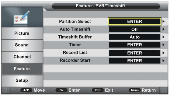 LINSAR 32LED900F - PVR/Pause temporelle - 1