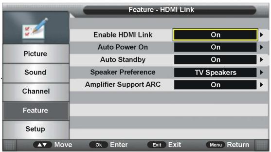 LINSAR 32LED900F - HDMI Link - 1