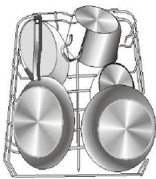 CURTISS MLV 0947 DiP2S - Onderste korf van de vaatwasser vullen - 4