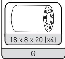 EDENWOOD N°9 - Piezas suministradas - 13