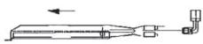 VALBERG CG 5060 4CM S EUT - Vervanging van de injector van de brander van de oven (Afb. 3, 4, 5 en 6) - 3