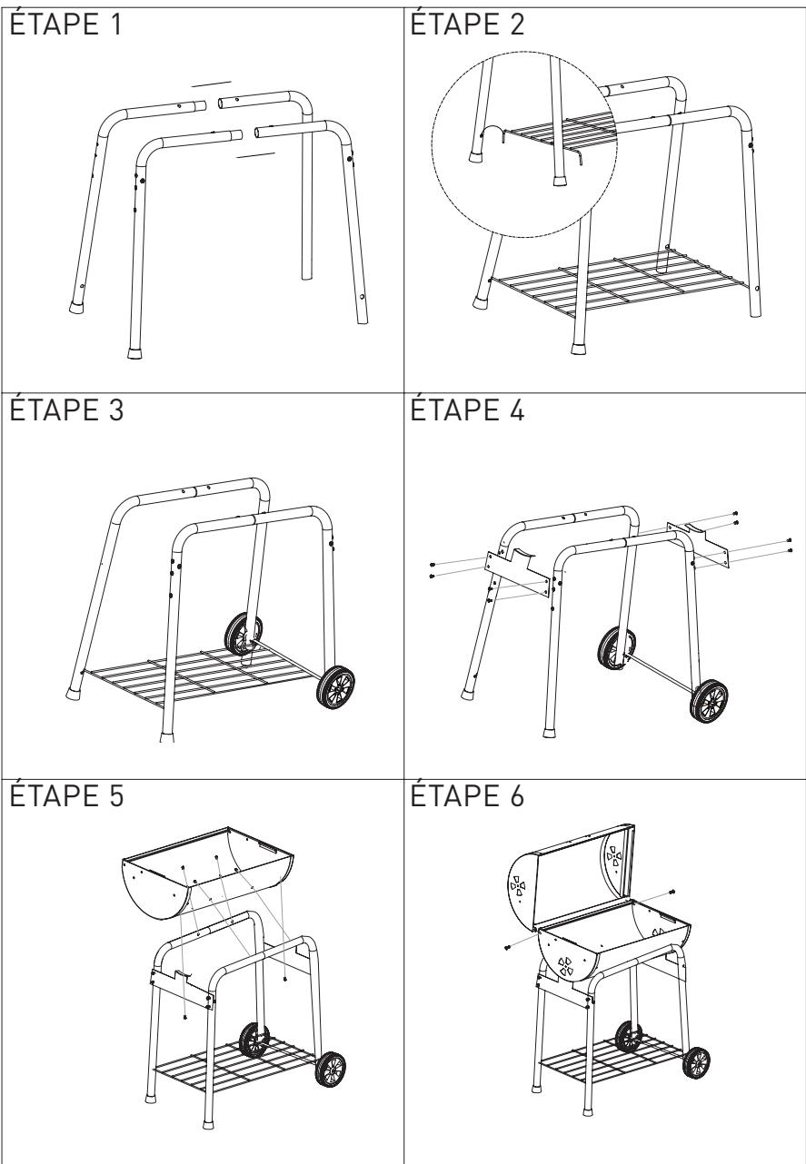 COSYLIFE CL-5940P4C2 - Instructions d'assemblage - 1