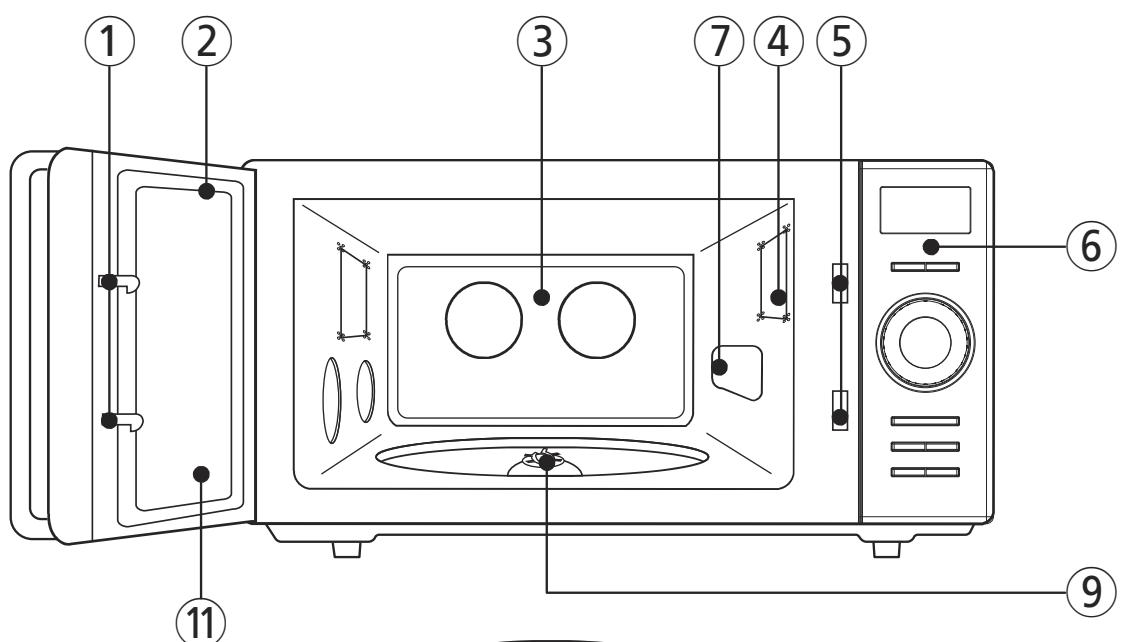 DAEWOO KOR-8GLKP - DIAGRAMME DES CARACTÉRISTIQUES - 1