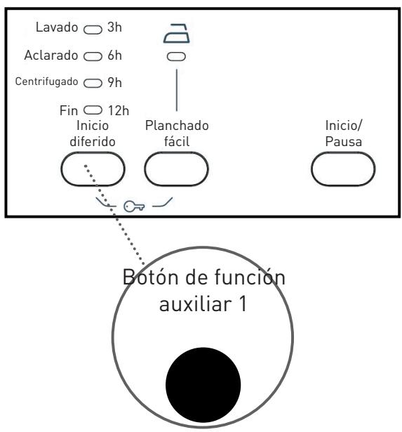 HIGH ONE WM 805 A++ WVET - Función auxiliar para temporizador - 1