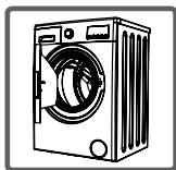 BELLAVITA WM 1208 A++ WVET - Mise en place du linge dans le tambour - 1