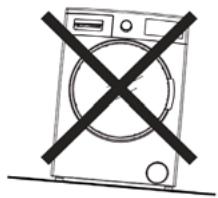 BELLAVITA WDF 1486 A WVET - Mise en place du lave linge et réglage des pieds - 6