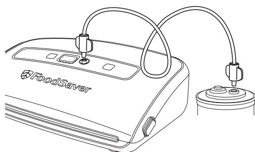 FOODSAVER FFS013X - Utilizar acessórios FoodSaver™ - 1