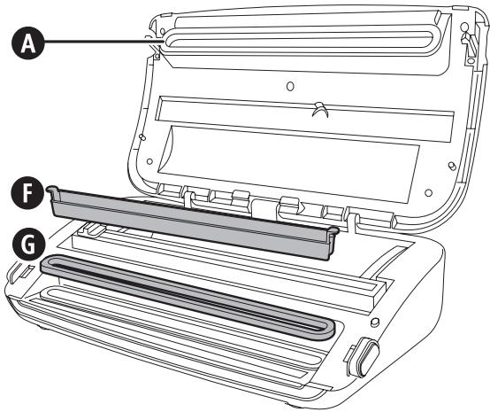 FOODSAVER FFS013X - Thawing and Reheating Vacuum Packaged Foods   FOODS INSIDE BAG CAN BE DEFROSTED BUT NOT REHEATED IN A MICROWAVE OVEN. - 1