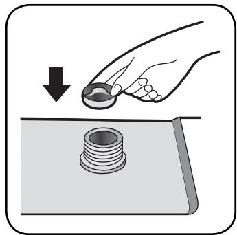 BELLAVITA WF 1409 A+++ WHIC - Filtre à tamis pour le raccordement à l'eau - 2