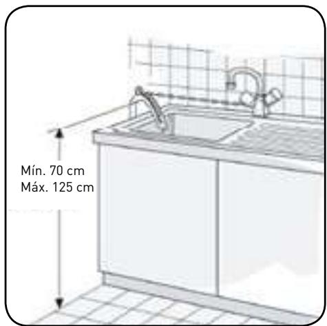 BELLAVITA WF 1409 A+++ WHIC - Conecte el tubo de vaciado - 3