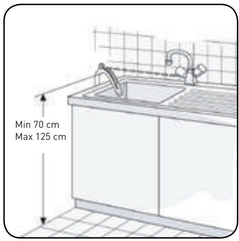 BELLAVITA WF 1410 A+++ WHIC - Sluit de ledigingslang aan - 3