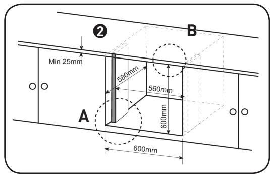 VALBERG MFO 65 C X 2VET - Installation du four encastrable - 2
