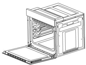 SAMANA CO 62 M K 034T - Demontage en reiniging van het glaspaneel van de oven - 1