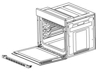 SAMANA CO 62 M K 034T - Demontage en reiniging van het glaspaneel van de oven - 2