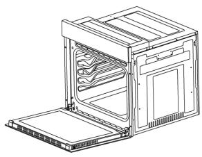 SAMANA CO 62 M K 034T - Démontage et nettoyage de la vitre du four - 1