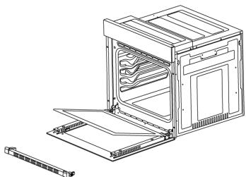 SAMANA CO 62 M K 034T - Demontage en reiniging van het glaspaneel van de oven - 3