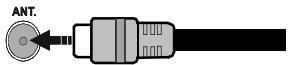 EDENWOOD ED2499 12-220V - Antenne/Kabel aansluitingen - 1