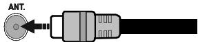 EDENWOOD ED2499 12-220V - Anschluss der Antenne - 1