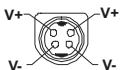 EDENWOOD ED2499 12-220V - Attention: entrée 12 V: - 1