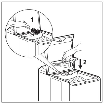HIGH ONE WT 1005 A+ WSIP - Nettoyage du distributeur de produit de lavage - 3
