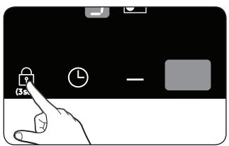 SAMSUNG NZ64M3NM1BB/UR - Metre le verrouillage sécurité infant en Marche/Arrêt - 1