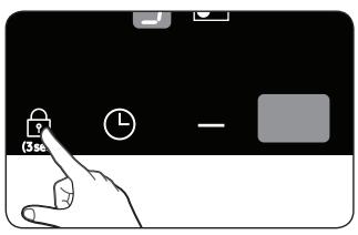 SAMSUNG NZ64M3NM1BB/UR - Switching the child safety lock on / off - 1