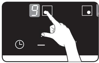 SAMSUNG NZ64M3NM1BB/UR - Setting the safety shutoff - 1