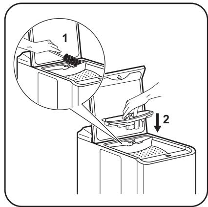 BELLAVITA WT 1307 A++ WSP - Nettoyage du distributeur de produit de lavage - 2
