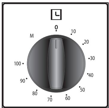 VALBERG MFO 58 C K VET - Gebruik van de mechanische timer - 1