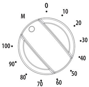 VALBERG MFO 58 M X VET - Gebruik van een mechanische timer - 1