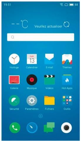 MEIZU M3S 32Go 4G - Installer les applications Google - 1