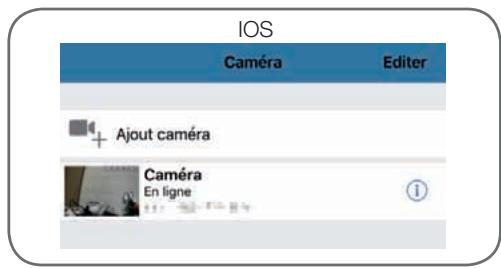 AVIDSEN IPC382-i - - CONFIGURATION DE LA CAMERA ET AJOUT DANS L'APPLICATION - 8