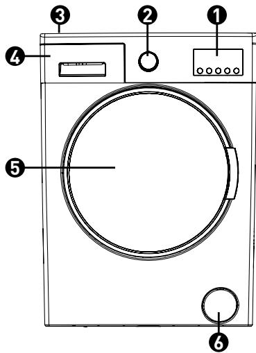 BELLAVITA LF 1206 A++ KVET - Description de l'appareil - 1