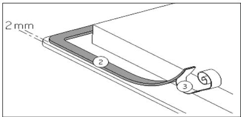 HIGH ONE IH 4 T AR - De affdichting aanbrengen - 1