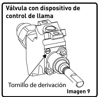 VALBERG MC 90 5MFC T X VET - Ajuste de la posicion de la llama reducida: - 1