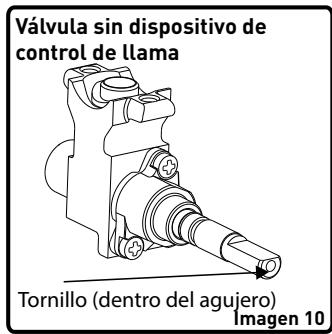 VALBERG MC 90 5MFC T X VET - Ajuste de la posicion de la llama reducida: - 2