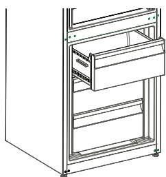 SHARP SJ-BA101IMXI1 - Das Kälteregal entfernen - 2