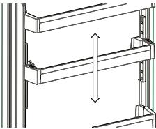 SHARP SJ-BA101IMXI1 - Prateleira de porta Adapti-Lift - 2