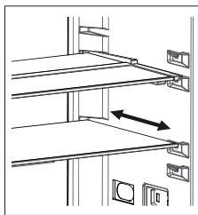 SHARP SJ-BA101IMXI1 - Clayette rétractable AdaptiShelf - 1